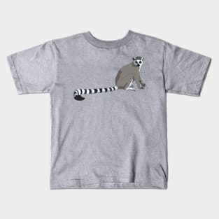 Ring Tailed Lemur Kids T-Shirt